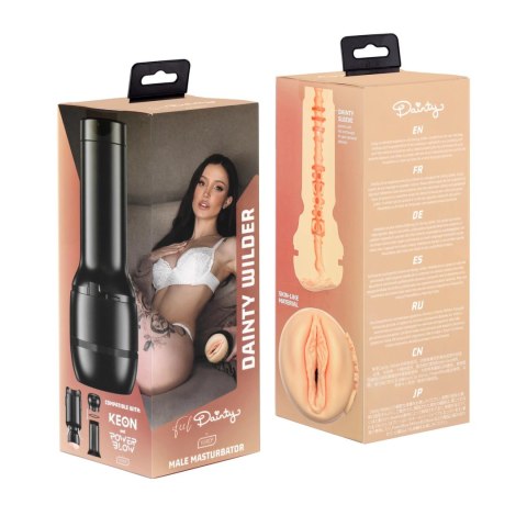 Kiiroo - Masturbator Ręczny Cipka Dainty Wilder Czarny Kiiroo Kiiroo - Masturbator Ręczny Cipka Dainty Wilder Czarny Kiiroo