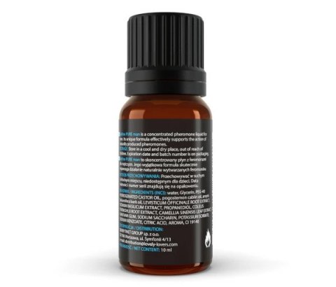 Lovely Lovers - BeMine Pure Fragrance Man Bezwonne Skoncentrowane Feromony Dla Mężczyzn 10ml Lovely Lovers Lovely Lovers - BeMine Pure Fragrance Man Bezwonne Skoncentrowane Feromony Dla Mężczyzn 10ml Lovely Lovers
