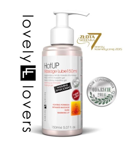 Lovely Lovers - HotUP Rozgrzewający Żel Do Masażu Intymnego Wzbogacony O Afrodyzjak 150ml Lovely Lovers Lovely Lovers - HotUP Rozgrzewający Żel Do Masażu Intymnego Wzbogacony O Afrodyzjak 150ml Lovely Lovers