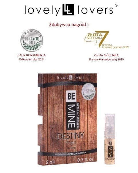 Lovely Lovers - Kieszonkowe Męskie Perfumy Z Feromonami Zapachowymi (I-L-Molecules Formula) 2ml Lovely Lovers Lovely Lovers - Kieszonkowe Męskie Perfumy Z Feromonami Zapachowymi (I-L-Molecules Formula) 2ml Lovely Lovers