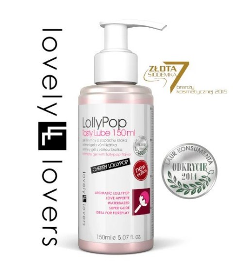 Lovely Lovers - Smakowity Orgazmowy Żel Oralny O Aromacie Wiśniowego Lizaka Z Efektem Subtelnego Ciepła I Formułą 150ml Lovely Lovers Lovely Lovers - Smakowity Orgazmowy Żel Oralny O Aromacie Wiśniowego Lizaka Z Efektem Subtelnego Ciepła I Formułą 150ml Lovely Lovers