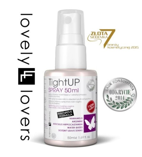 Lovely Lovers - Tightup SPRAY Ścieśnia I Uelastycznia Ścianki Pochwy 50ml Lovely Lovers Lovely Lovers - Tightup SPRAY Ścieśnia I Uelastycznia Ścianki Pochwy 50ml Lovely Lovers