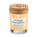 Magnetifico - Świeca Olejek Do Masażu Ciała Z Feromonami - Pomarańcza I Cynamon 70ml Magnetifico