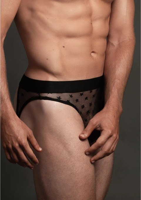 Majtki z paskami Star - S/M Allure Allure