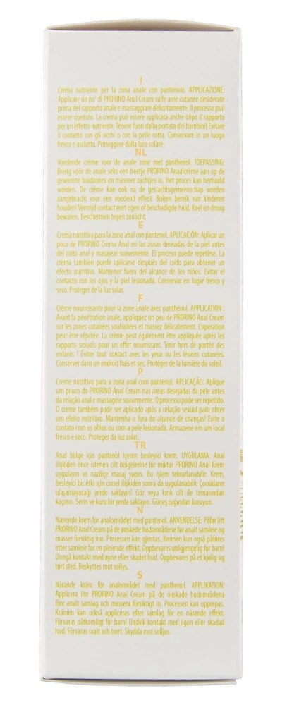 PRORINO - Krem Do Seksu Analnego Sensitive Anal Comfort 100 ml PRORINO PRORINO - Krem Do Seksu Analnego Sensitive Anal Comfort 100 ml PRORINO
