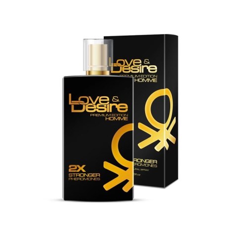 SHS Love Desire Gold Męskie 100 ml - Mocne Feromony Męskie Przyciągające Kobiety 100 ml SHS SHS Love Desire Gold Męskie 100 ml - Mocne Feromony Męskie Przyciągające Kobiety 100 ml SHS
