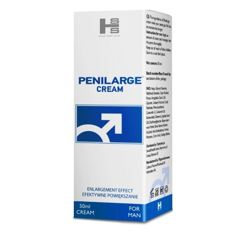 SHS Penilarge Krem 50 ml - Krem Na Powiększenie Penisa 50 ml SHS SHS Penilarge Krem 50 ml - Krem Na Powiększenie Penisa 50 ml SHS
