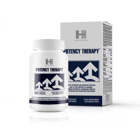 SHS Potency Therapy 60 tab - Tabletki Na Potencję Dla Mężczyzn 60 szt SHS