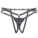 Sportsheets - Seksowne Strap-On Regulowane Na Paseczkach Czarne Sportsheets
