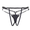 Sportsheets - Seksowne Strap-On Regulowane Na Paseczkach Czarne Sportsheets
