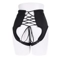 Sportsheets - Seksowny Gorset W Stylu Strap-On Czarny Sportsheets