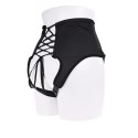 Sportsheets - Seksowny Gorset W Stylu Strap-On Czarny Sportsheets