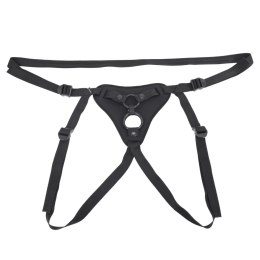 Sportsheets - Uprząż Strap-On Podwójna Na Dwa Dilda Czarna Sportsheets