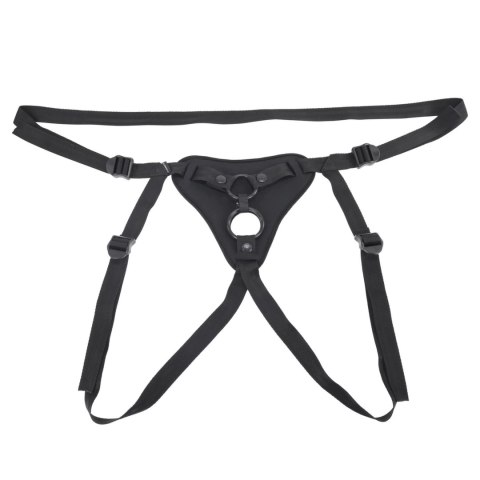 Sportsheets - Uprząż Strap-On Podwójna Na Dwa Dilda Czarna Sportsheets Sportsheets - Uprząż Strap-On Podwójna Na Dwa Dilda Czarna Sportsheets