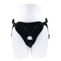 Sportsheets - Uprząż Strap-On Podwójna Na Dwa Dilda Czarna Sportsheets