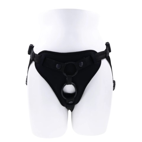 Sportsheets - Uprząż Strap-On Podwójna Na Dwa Dilda Czarna Sportsheets Sportsheets - Uprząż Strap-On Podwójna Na Dwa Dilda Czarna Sportsheets
