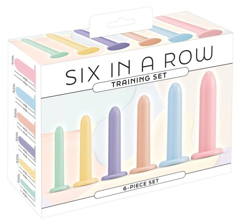 You2Toys - 6-Częściowy Zestaw Treningowy Dildo Six in A Row Training Set You2Toys You2Toys - 6-Częściowy Zestaw Treningowy Dildo Six in A Row Training Set You2Toys