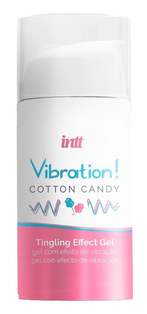 INTT - Żel Wibracyjny Z Efektem Mrowienia Wata Cukrowa 15 ml Intt INTT - Żel Wibracyjny Z Efektem Mrowienia Wata Cukrowa 15 ml Intt