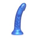 Metalowe silikonowe dildo G-tastic - 7 / 17,8 cm XR Brands XR Brands