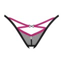 Obsessive - Seksowne Stringi Novenes Bez Krocza Z Wisiorkiem M/L Obsessive