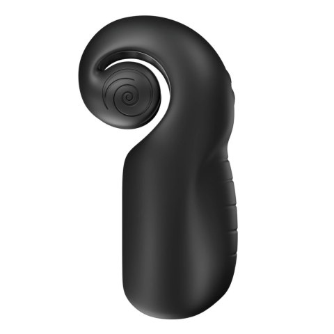 SVibe - Silikonowy Masturbator Automatyczny EVO Czarny Snail Vibe SVibe - Silikonowy Masturbator Automatyczny EVO Czarny Snail Vibe
