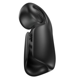 SVibe - Silikonowy Masturbator Automatyczny EVO Czarny Snail Vibe