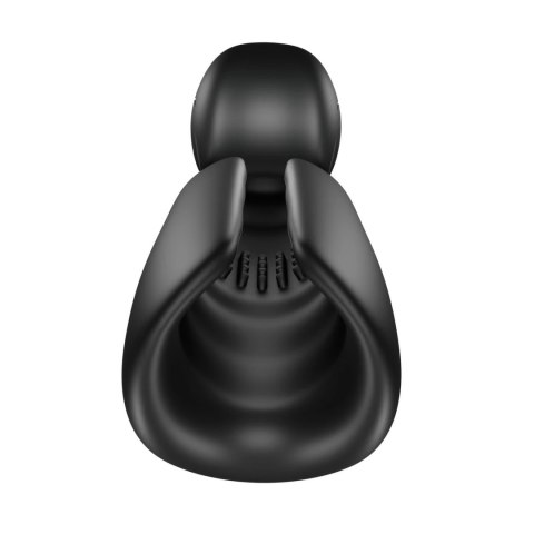 SVibe - Silikonowy Masturbator Automatyczny EVO Czarny Snail Vibe SVibe - Silikonowy Masturbator Automatyczny EVO Czarny Snail Vibe