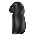 SVibe - Silikonowy Masturbator Automatyczny EVO Czarny Snail Vibe