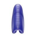 SVibe - Silikonowy Masturbator Automatyczny EVO Niebieski Snail Vibe