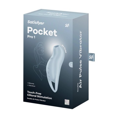 Satisfyer - Stymulator łechtaczki Pocket Pro Satisfyer Satisfyer - Stymulator łechtaczki Pocket Pro Satisfyer