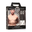 Zaciski na sutki z kolcami w kształcie koniczyny XR Brands XR Brands