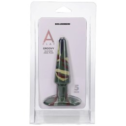 Doc Johnson - Korek analny Groovy 12 cm Doc Johnson