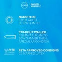 Prezerwatywy Nano cienkie 3 sztuki EXS EXS