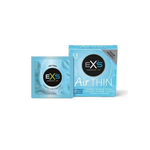 Prezerwatywy cienkie 3 szt EXS EXS Prezerwatywy cienkie 3 szt EXS EXS