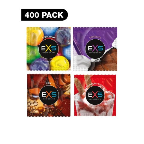 Prezerwatywy mix 400 szt EXS EXS Prezerwatywy mix 400 szt EXS EXS