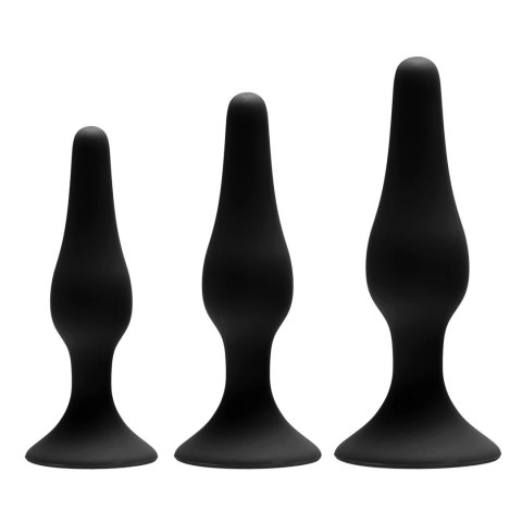 XR Brands - 3-częściowy zestaw do treningu analnego dla początkujących XR Brands XR Brands - 3-częściowy zestaw do treningu analnego dla początkujących XR Brands