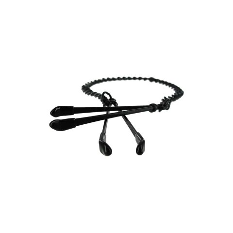 XR Brands - Zaciski na sutki z pęsetą XR Brands XR Brands - Zaciski na sutki z pęsetą XR Brands