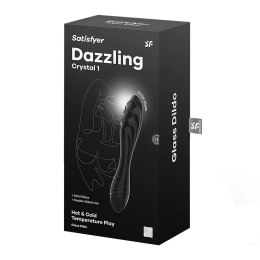 Satisfyer - Szklane dildo Dazzling Satisfyer