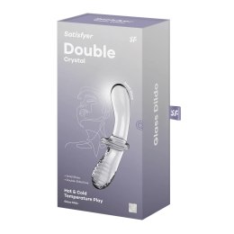 Satisfyer - Szklane dildo Double Satisfyer