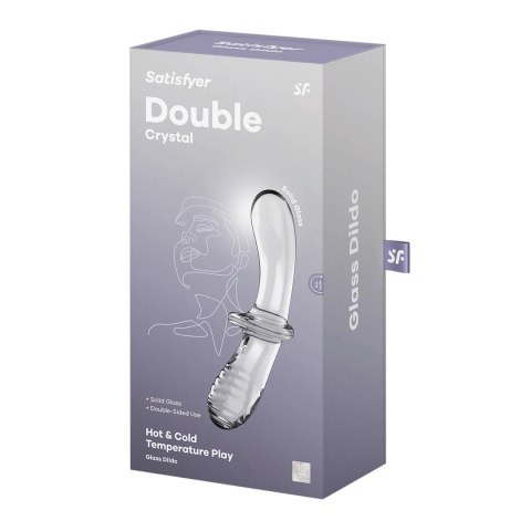 Satisfyer - Szklane dildo Double Satisfyer Satisfyer - Szklane dildo Double Satisfyer
