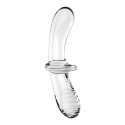 Satisfyer - Szklane dildo Double Satisfyer