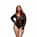 Body - Baci Lace Cutout Teddy Black Queen Size Baci