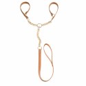 Kajdanki - Bijoux Indiscrets Maze T-Restraints Brown Bijoux Indiscrets