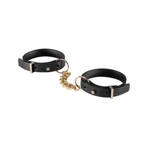 Kajdanki - Bijoux Indiscrets Maze Thin Handcuffs Black Bijoux Indiscrets Kajdanki - Bijoux Indiscrets Maze Thin Handcuffs Black Bijoux Indiscrets