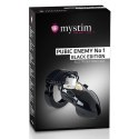 Klatka na penisa do elektrostymulacji - Mystim Pubic Enemy No 1 Black Edition Mystim