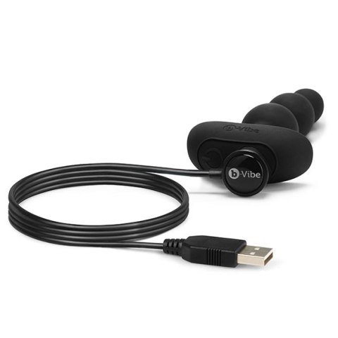 Koraliki analne wibrujące - B-Vibe Triplet Black B-Vibe Koraliki analne wibrujące - B-Vibe Triplet Black B-Vibe