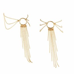 Łańcuszek na stopę - Bijoux Indiscrets Magnifique Feet Chain Gold Bijoux Indiscrets