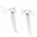 Łańcuszek na stopę - Bijoux Indiscrets Magnifique Feet Chain Silver Bijoux Indiscrets