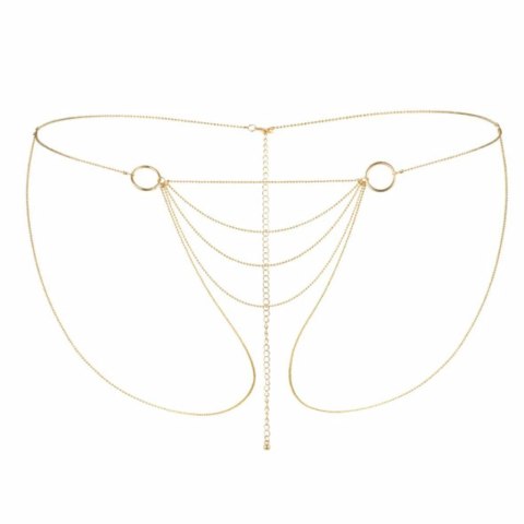 Łańcuszki jak bikini - Bijoux Indiscrets Magnifique Bikini Chain Gold Bijoux Indiscrets Łańcuszki jak bikini - Bijoux Indiscrets Magnifique Bikini Chain Gold Bijoux Indiscrets