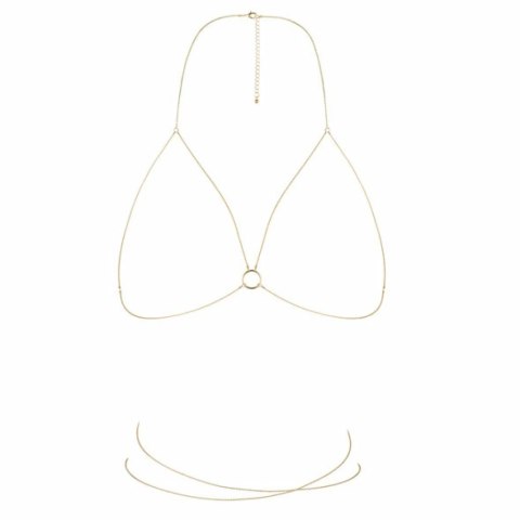 Łańcuszki jak stanik - Bijoux Indiscrets Magnifique Bra Chain Gold Bijoux Indiscrets Łańcuszki jak stanik - Bijoux Indiscrets Magnifique Bra Chain Gold Bijoux Indiscrets